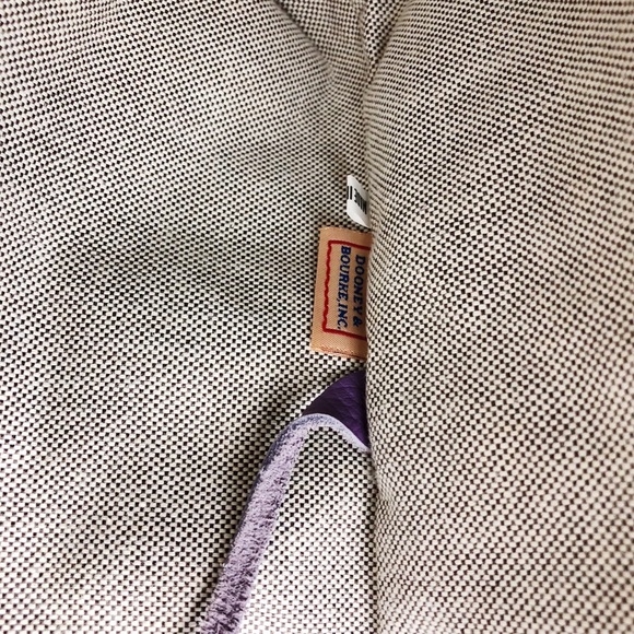 Dooney & Bourke Purple Shoulder Bag - Picture 5 of 7